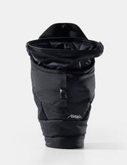 Black camera base layer on a white background