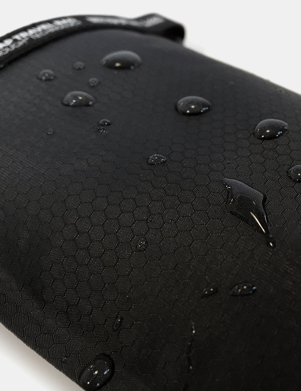 soap bar case fabric with water beading off