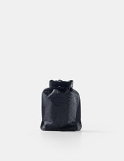 Black soap bar case on a white background
