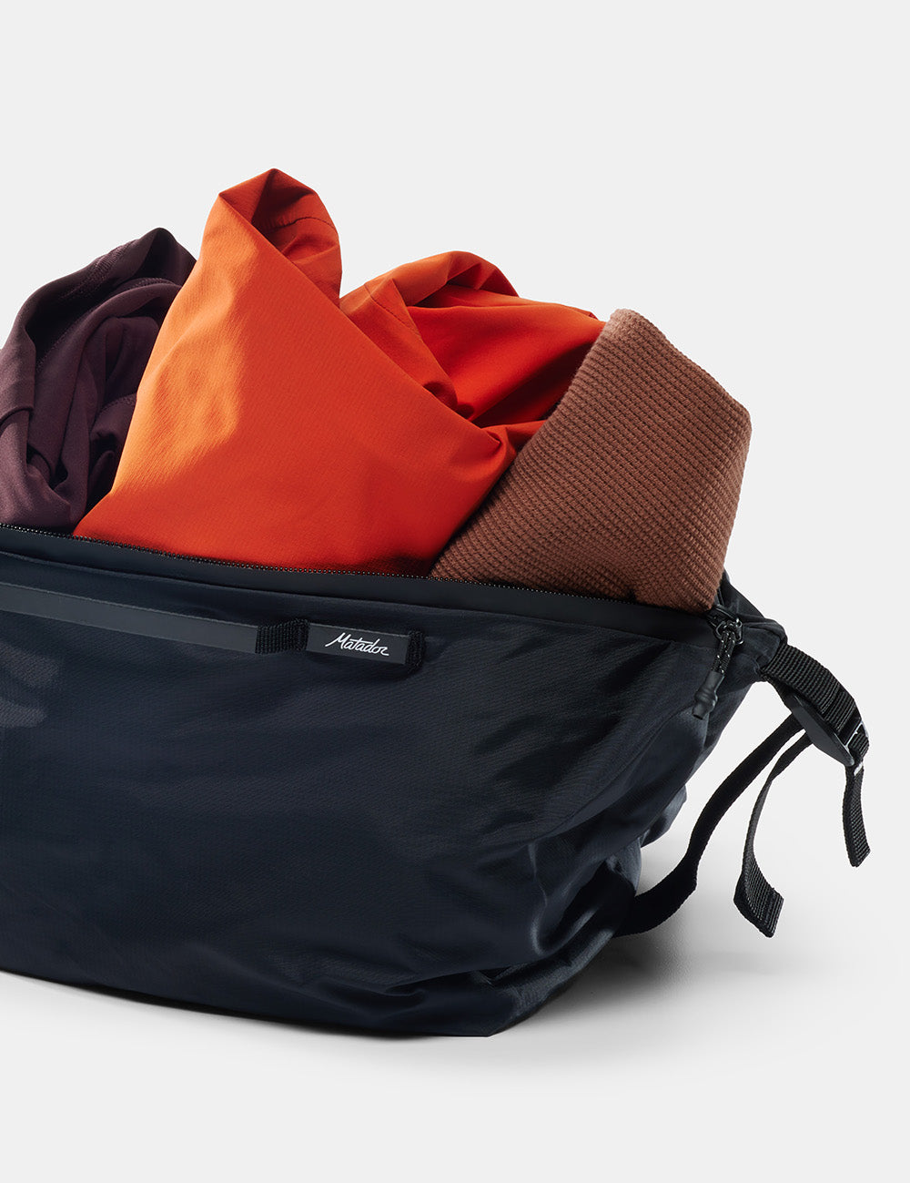 bright clothing coming out of gear cube