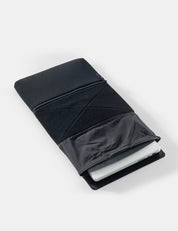 laptop base layer with computer on a white surface