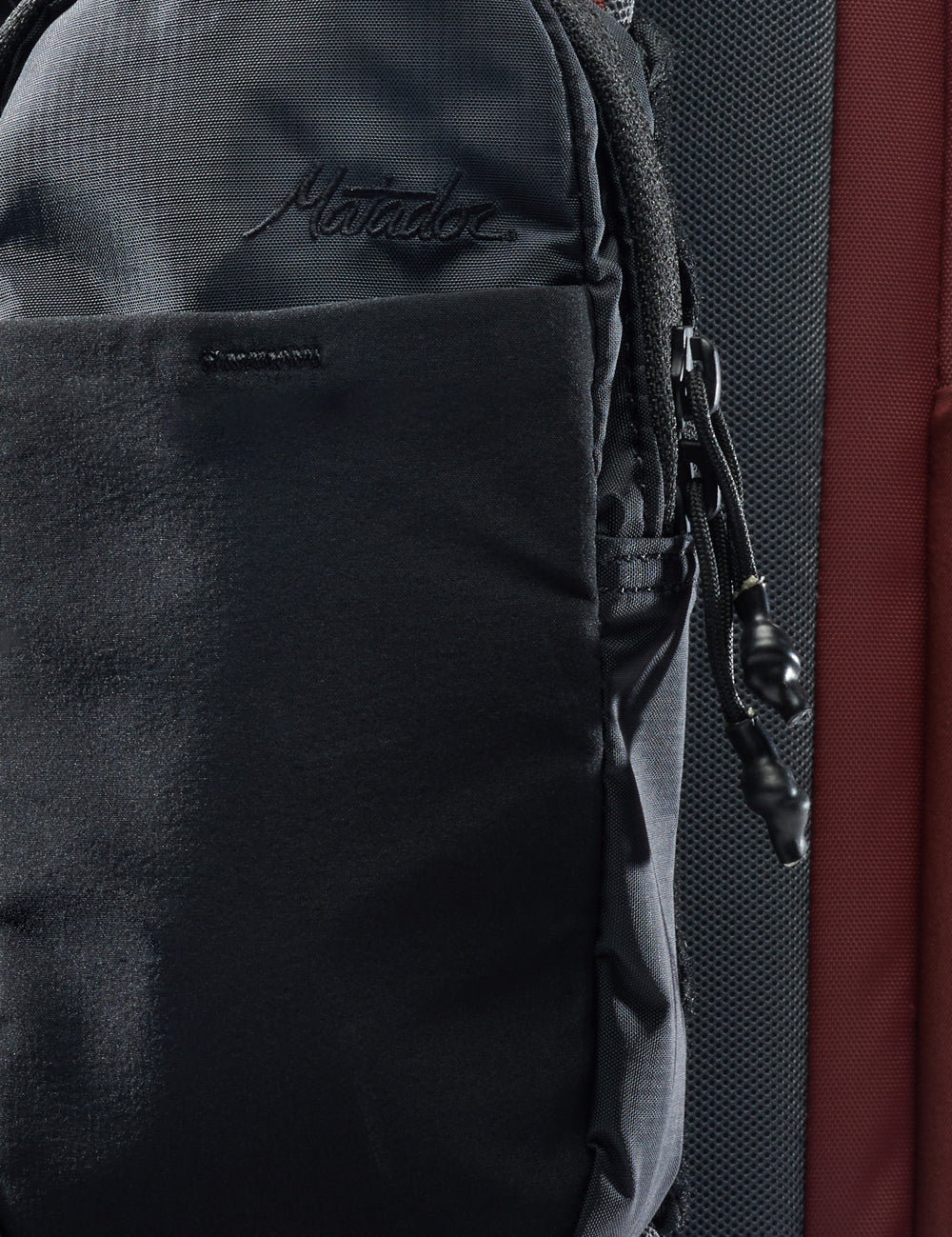 close up view of black speed stash