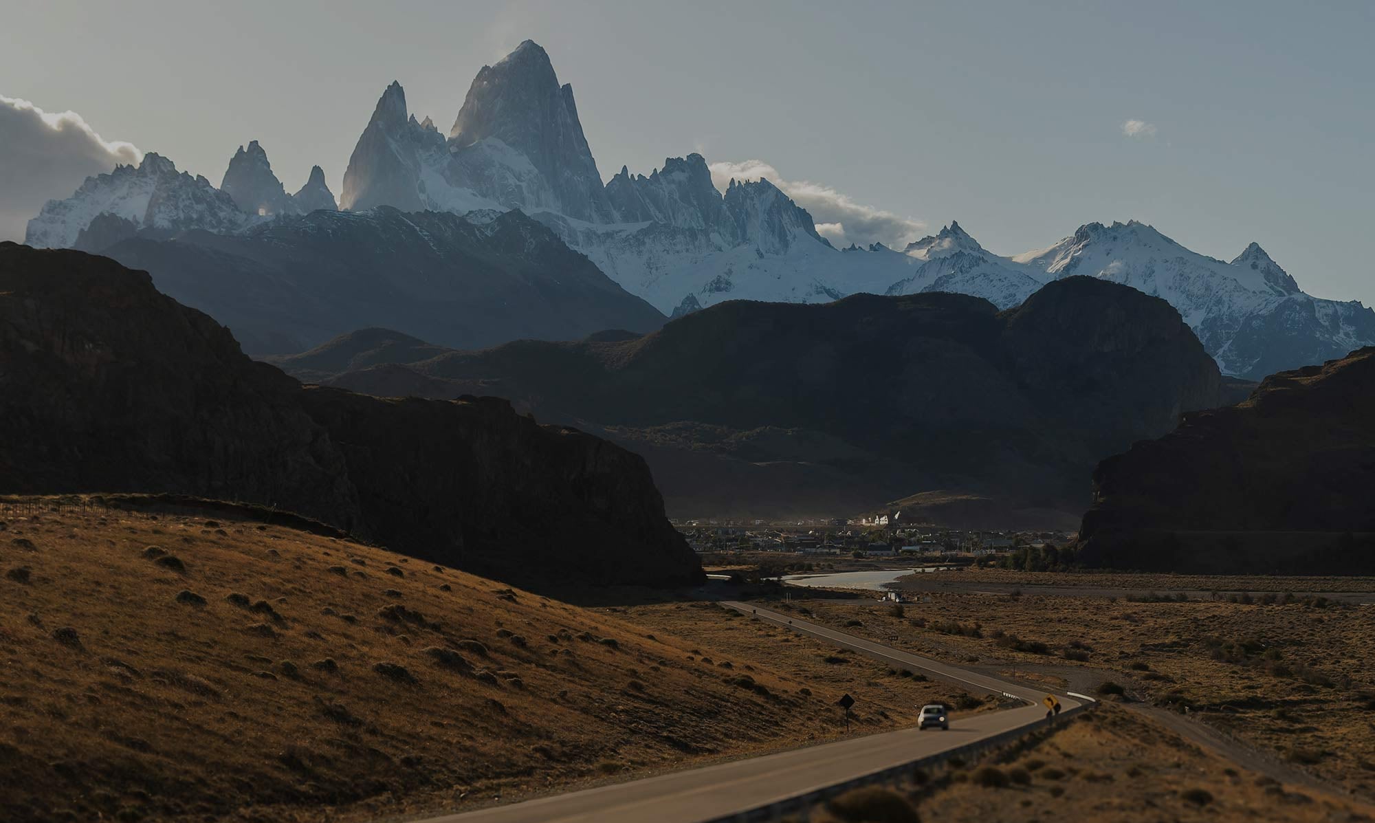 car driving on the road traveling to destination