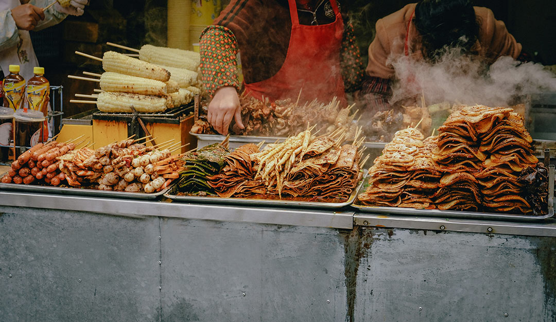 safe street food cooking